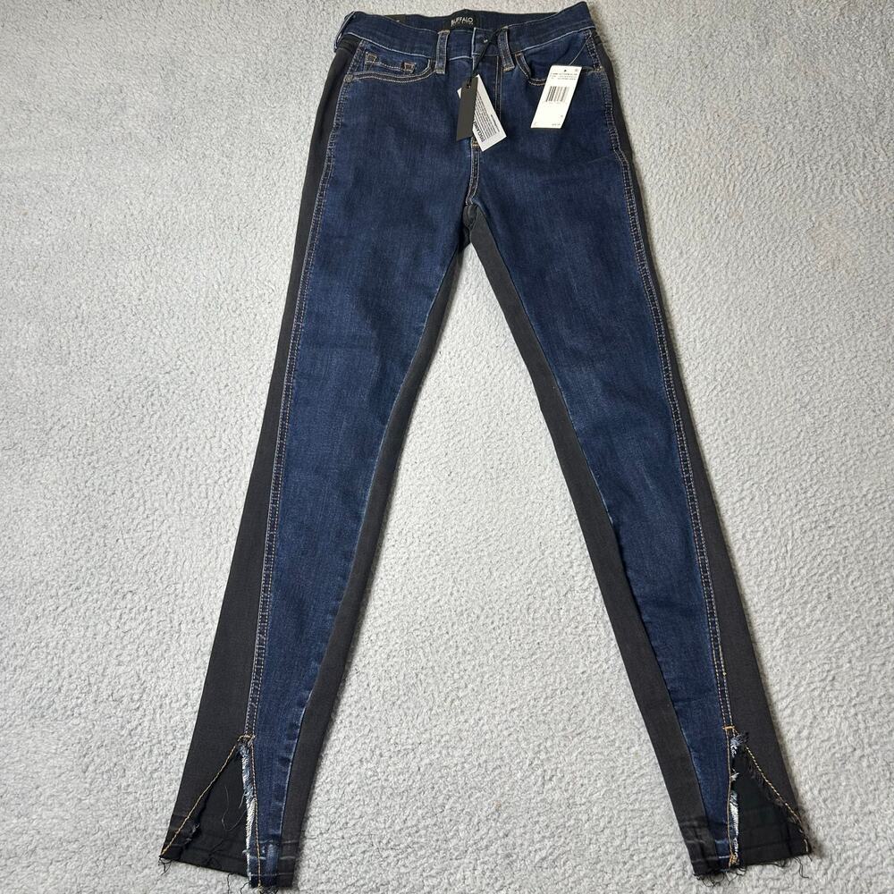 Buffalo David Bitton Jeans Womens 25 Blue Black Ivy High Rise Skinny Jeans NEW